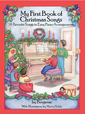 cover image of A First Book of Christmas Songs